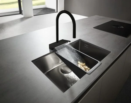 Фото смеситель для кухонной мойки hansgrohe aquno select 73831670