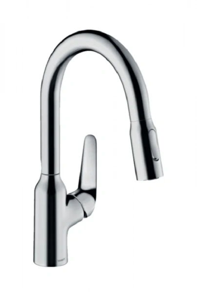 Фото смеситель для кухонной мойки hansgrohe focus 71821000