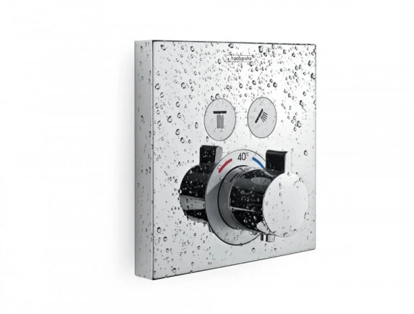 Фото термостатический смеситель для душа hansgrohe shower select 15763140