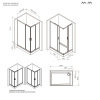 Фото душевое ограждение am.pm gem 100x80 см w90g-403-100280-bt