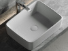 Фото раковина накладная ceramicanova element 48 см, цвет: белый cn6037