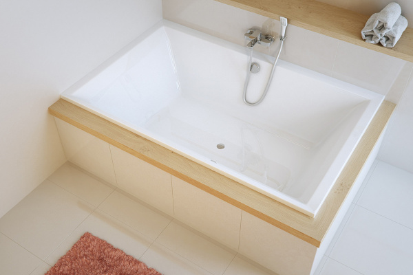 Фото акриловая ванна excellent crown lux 190x120 см