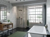 Фото термостатический смеситель для душа hansgrohe shower select 15763340
