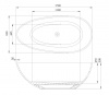 Фото ванна из искусственного камня c-bath demetra 170x85 см cbm002001