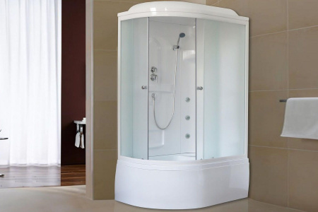 Фото душевая кабина royal bath вк rb8120bk2-m-r 120x80 см