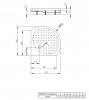 Фото поддон акриловый radaway rodos b compact 90x90 см 4d99155-03