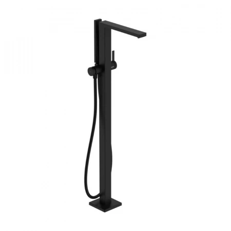 Фото напольный смеситель для ванны hansgrohe tecturis e 73445670