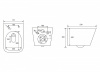 Фото унитаз с инсталляцией abber rechteck ac1201-ac0105-ac0120ng