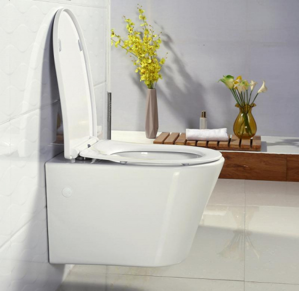 Фото унитаз подвесной belbagno flay-r 52 см bb506ch