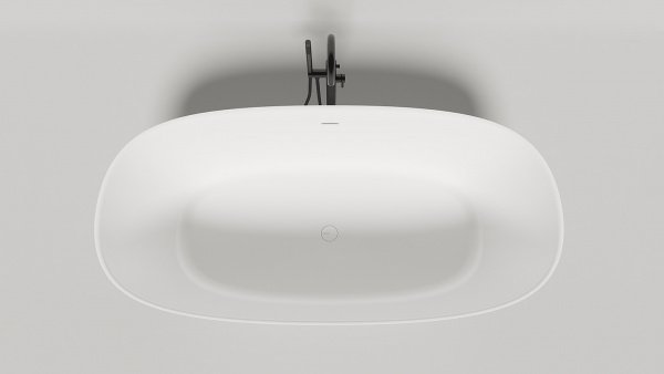 Фото ванна из искусственного камня salini sofia 185x90 см 102529m матовая