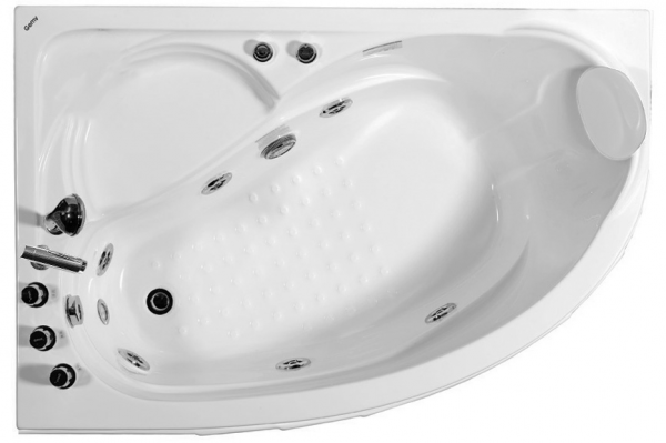 Фото акриловая ванна gemy g9009 b l 150x100 см