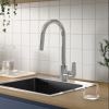 Фото смесители для кухни vitra flow soft a43445exp цвет хром