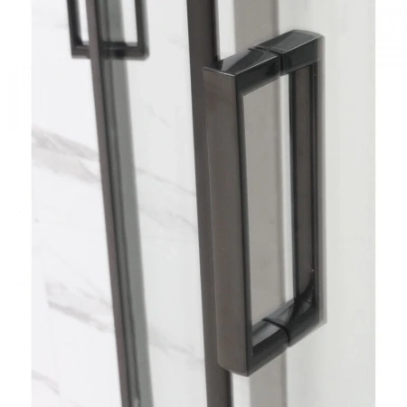 Фото душевая кабина frank f409/1 m black 90x90 см 20063