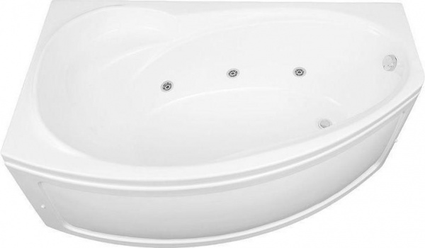 Фото акриловая ванна aquanet jersey 170x100 r без гидромассажа 203989