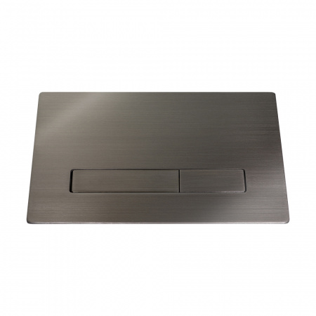 Фото клавиша смыва metal slim , pvd (gun metal)