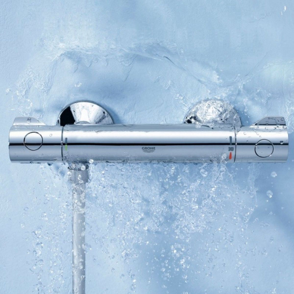 Фото термостатический смеситель для душа grohe grohtherm 800 34558000