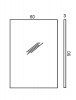 Фото зеркало подвесное colombo design gallery fashion mirrors b2041