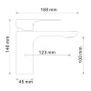 Фото смеситель для раковины wasserkraft dinkel 5803