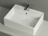 Фото раковина накладная ceramicanova element 59 см, цвет: белый cn6046