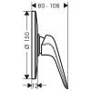 Фото смеситель для душа hansgrohe novus 71068000