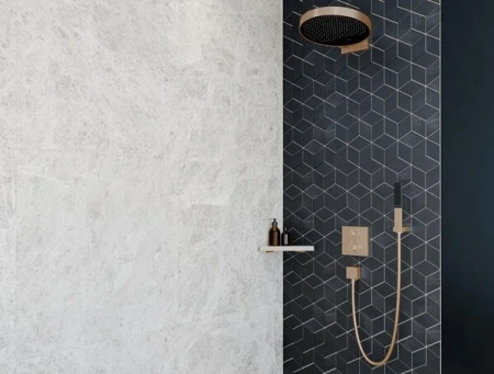 Фото термостатический смеситель для душа hansgrohe ecostat s 15714140
