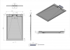 Фото поддон vincea 140x90 см vst-4srl9014w