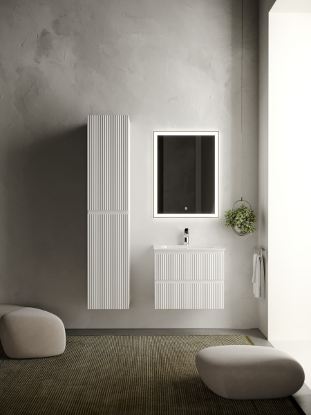 Фото тумба под раковину sancos snob r 60 см, цвет: bianco snr60w