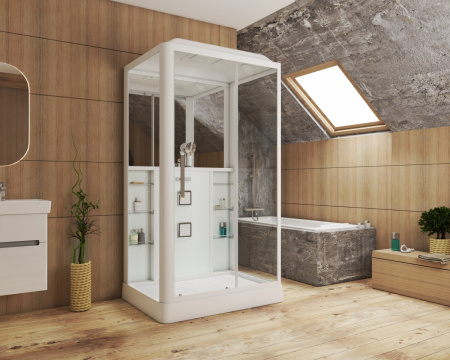 Фото душевая кабина grossman 120x90 см gr-127 l/r