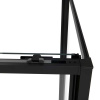 Фото душевое ограждение vincea slim soft 100x140 см  vsr-1ss1014clb