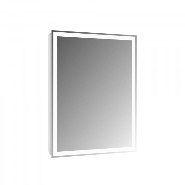Фото зеркало с подсветкой belbagno 50 см spc-grt-500-600-led-btn