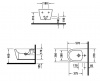 Фото биде подвесное duravit me by starck 57 см 2288150000