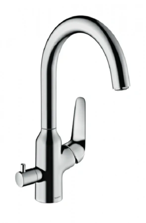 Фото смеситель для кухонной мойки hansgrohe focus 71803000