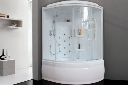 Фото душевая кабина royal bath alp rb140alp-t-l 140x95 см