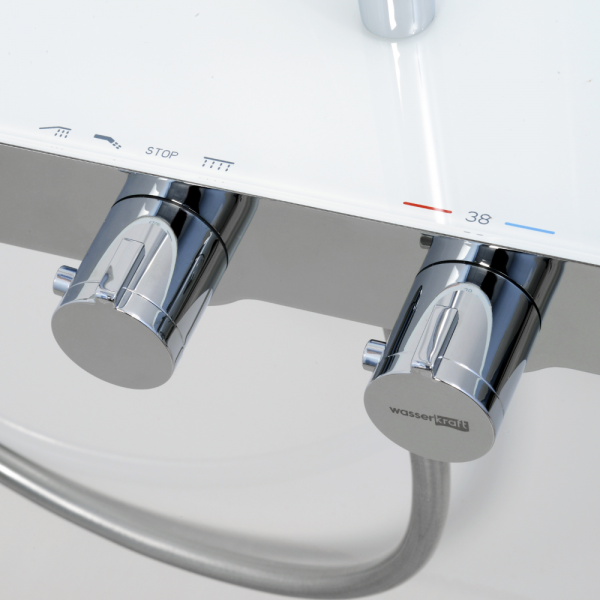 Фото душевая стойка wasserkraft thermo a11301