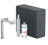 Фото смеситель для кухонной мойки hansgrohe aqittura sodasystem 76810000