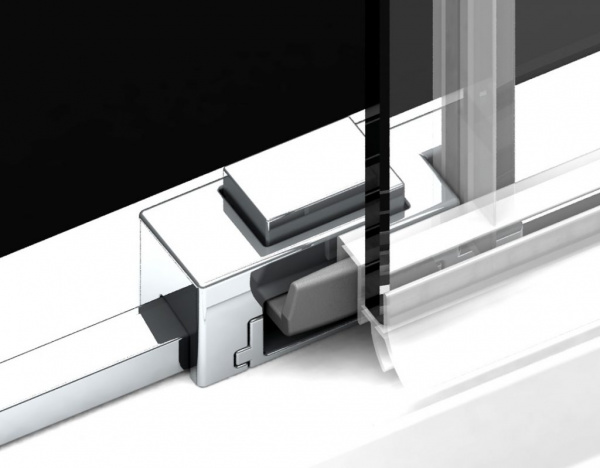 Фото душевая дверь radaway idea kdj 100 см 387040-01-01l/r