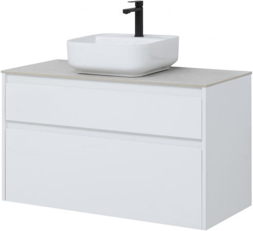 Фото тумба под раковину aquanet nova lite 100 см 242581