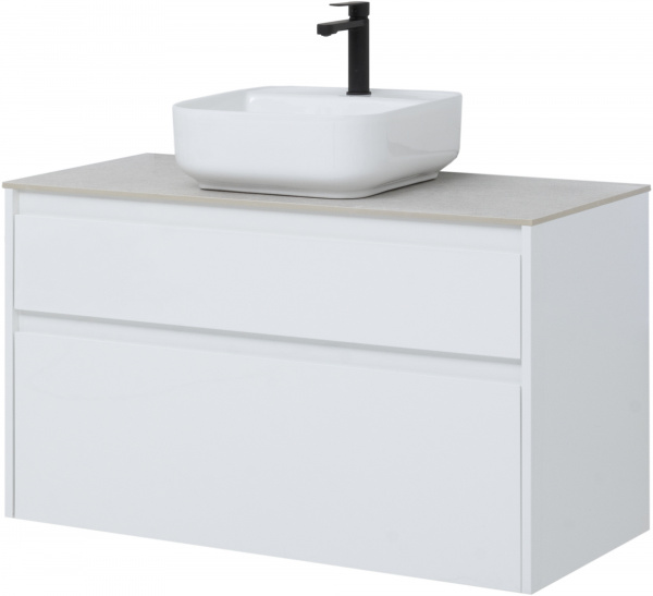 Фото тумба под раковину aquanet nova lite 100 см 242581