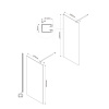 Фото душевая стенка vincea walk in 90 см vsw-1h900mr