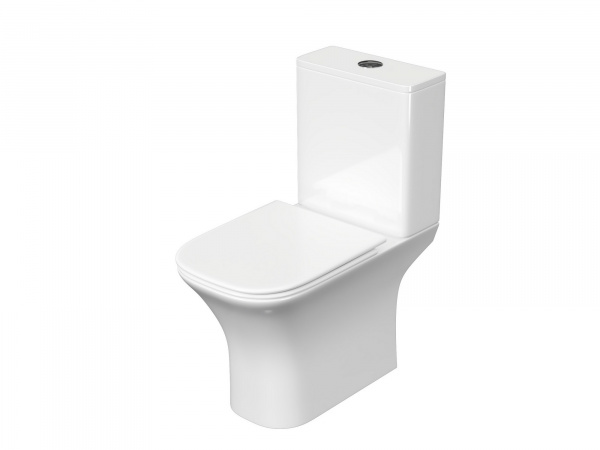Фото унитаз напольный безободковый акватек optima t square 65,5 см aq4421-00
