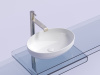 Фото раковина накладная ceramicanova element 50.2 см, цвет: белый cn6056