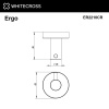 Фото крючок whitecross ergo er2210cr, цвет: хром