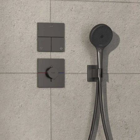 Фото термостатический смеситель для душа hansgrohe shower select comfort e 15574340