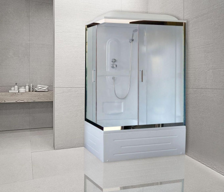 Фото душевая кабина royal bath bp rb8100bp1-m-ch-r 100x80 см