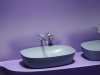 Фото раковина накладная ceramicanova element 60 см, цвет: серый cn6049mhl