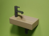 Фото раковина подвесная ceramicanova element 41.7 см, цвет: капучино cn6051rmc