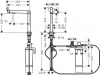 Фото смеситель для кухонной мойки hansgrohe aqittura 76802800