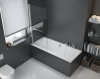Фото акриловая ванна excellent pryzmat 180x80 см waex.pry18wh