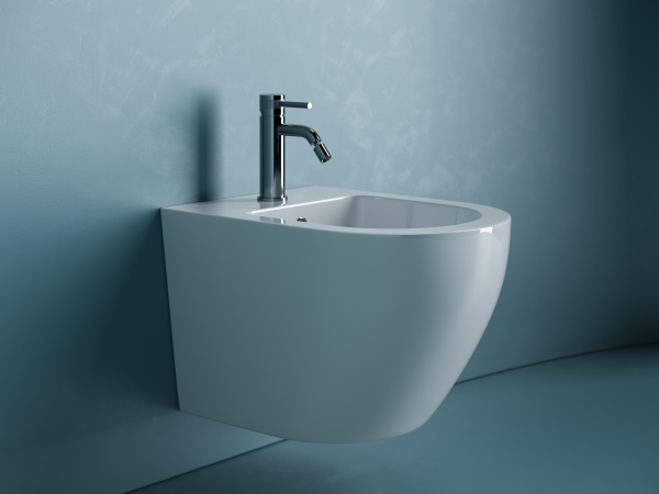 Фото биде подвесное ceramicanova uno 49 см cn11002