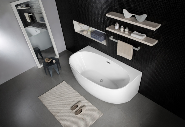 Фото акриловая ванна azario cambridge 180x88 см cam18090